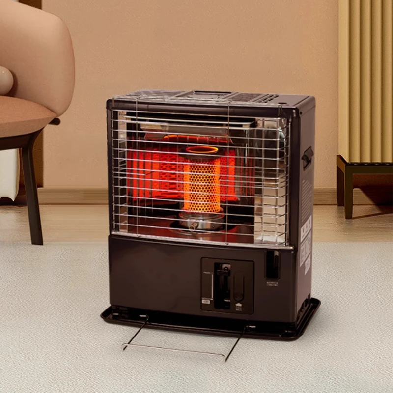 Портативный газовый обогреватель, бытовой Настольный небольшой водонепроницаемый энергосберегающий обогреватель для ванной 2,6 кВт