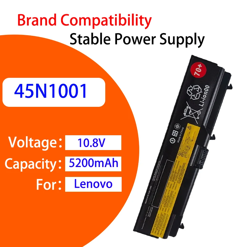 

High Quality Replacement Laptop Battery For Lenovo 45N1001 45N1000 T430 T430i T530 L430 L530 W530 5200mAh 10.8V Li-ion Battery