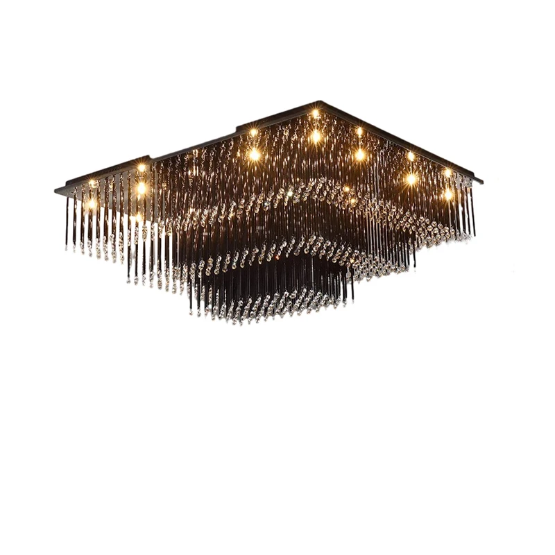 

2023 New Trend 3 Layer Glass Collection LED Lamparas De Techo Ceiling Lights.Ceiling Light.Ceiling Lamp For Living Room
