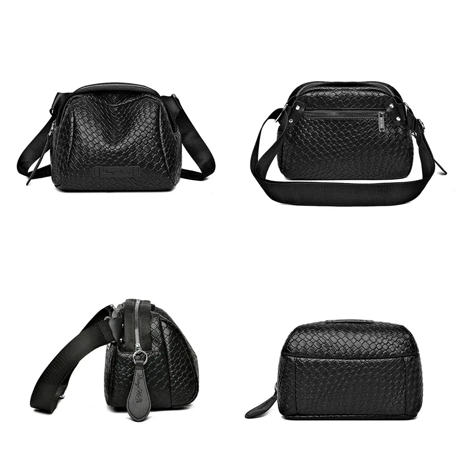 Damskie torby Crossbody Retro rekreacyjne Pu skórzane designerskie wodoodporne damskie wysokiej jakości wszechstronne torby z nadrukiem na ramię