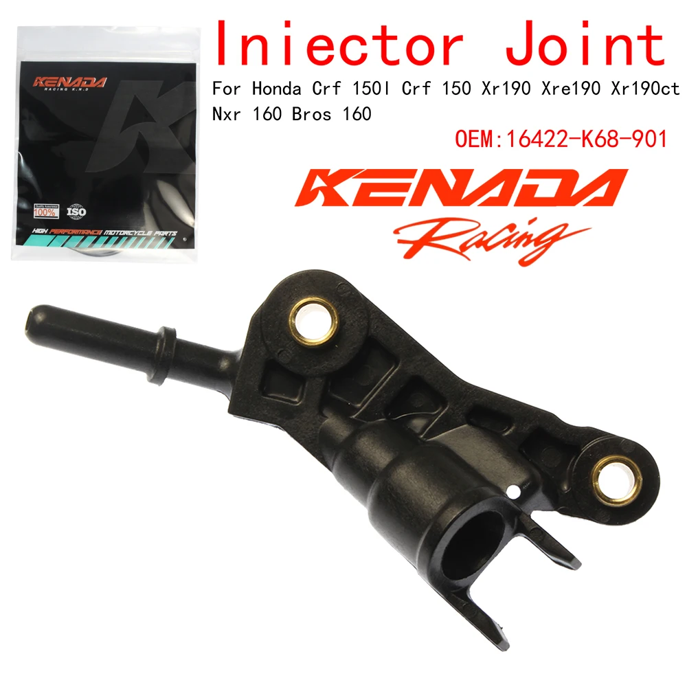 Junta de junta de inyector de combustible, inyector Comp para OEM 16422-K68-901 Honda CRF 150L CRF 150 Xr190 Xre190 XR190CT Nxr 160 Bros 160