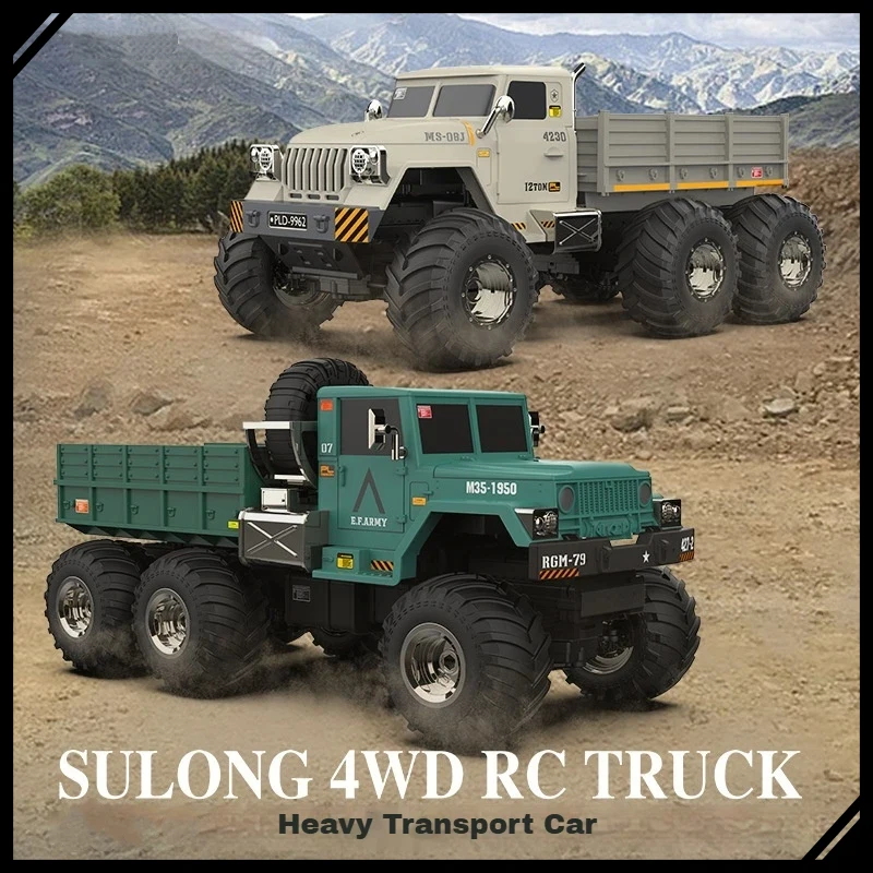

1:10 RC военный грузовик 6WD внедорожный пульт дистанционного управления армейский автомобиль перезаряжаемый прочный устойчивый к ударам игрушечный грузовой автомобиль подарок для мальчиков