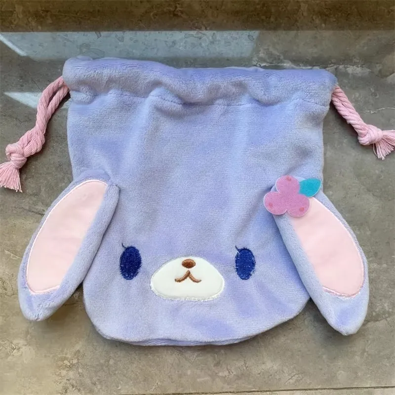 Kawaii Sugarbunnies Drawstring Bag Pouch Momousa Strawberryusa