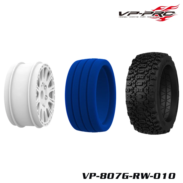 4pc vpプロ807 802 1/8 rcバギーラリートラックタイヤ接着17ミリメートルナット練習レクリエーションタイヤの耐摩耗性arrma xray hsp京商