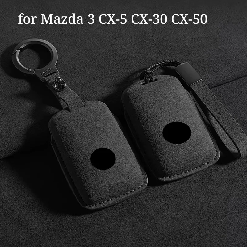 

Новый чехол для ключа-брелока 2023 года для Mazda 3, CX-5, CX-30, CX-50, защитный футляр для пульта дистанционного управления