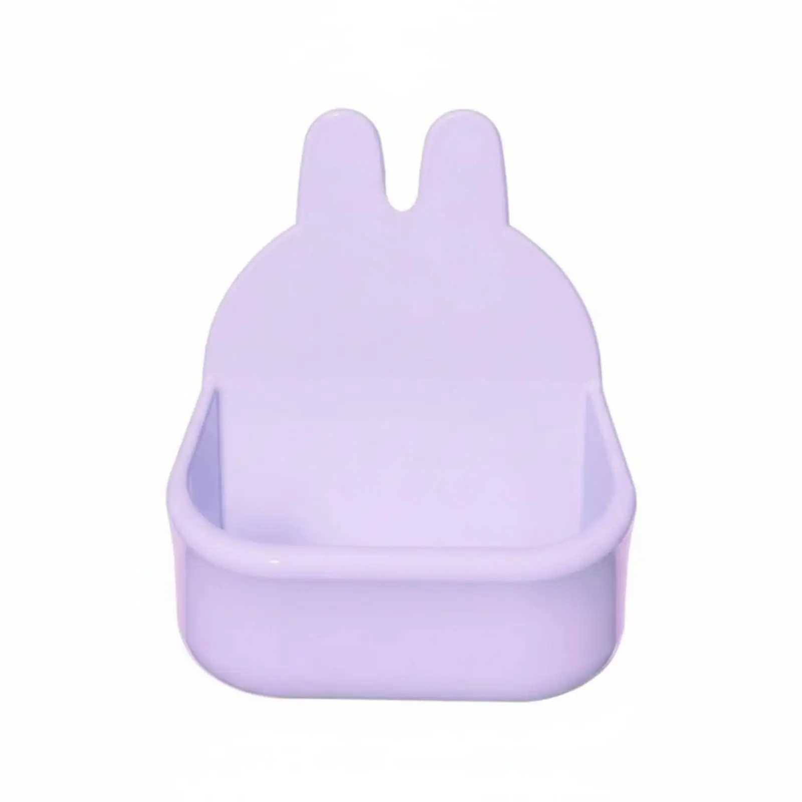 Rabbit Accessory Food Dispenser with Duck Shaped Interactive Design for Bunnies Adjustable Height Spill Proof ABS