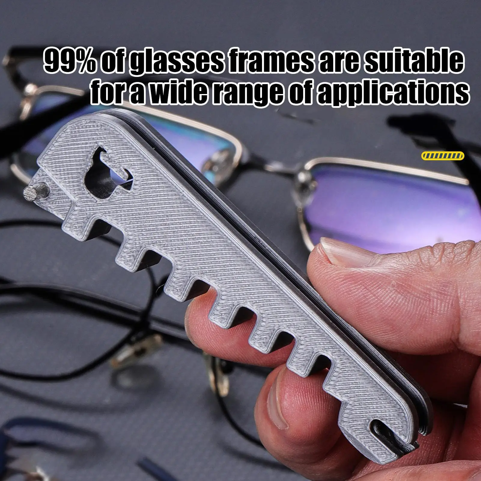 Eyeglass Temple Bending Repair Tool Eyeglass Adjustment and Correction Tool Eyeglass Arm Frame Adjustment Tools