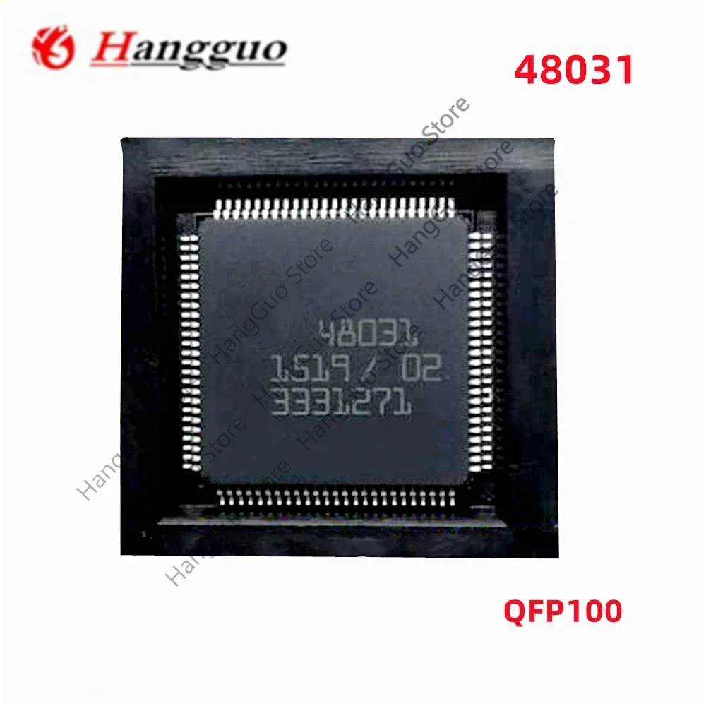 2Pcs/Lot Brand new and original    48031 QFP100 Automotive Computer board vulnerable IC Chip