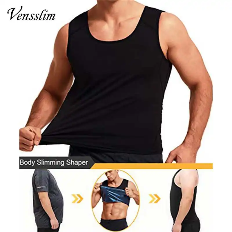 Sweat Sauna Vest Neoprene Vest Mens Body Shaper Modeling Fat Burning Shirt Slimming Belt Sweat Sauna Weight Loss Waist Trainers