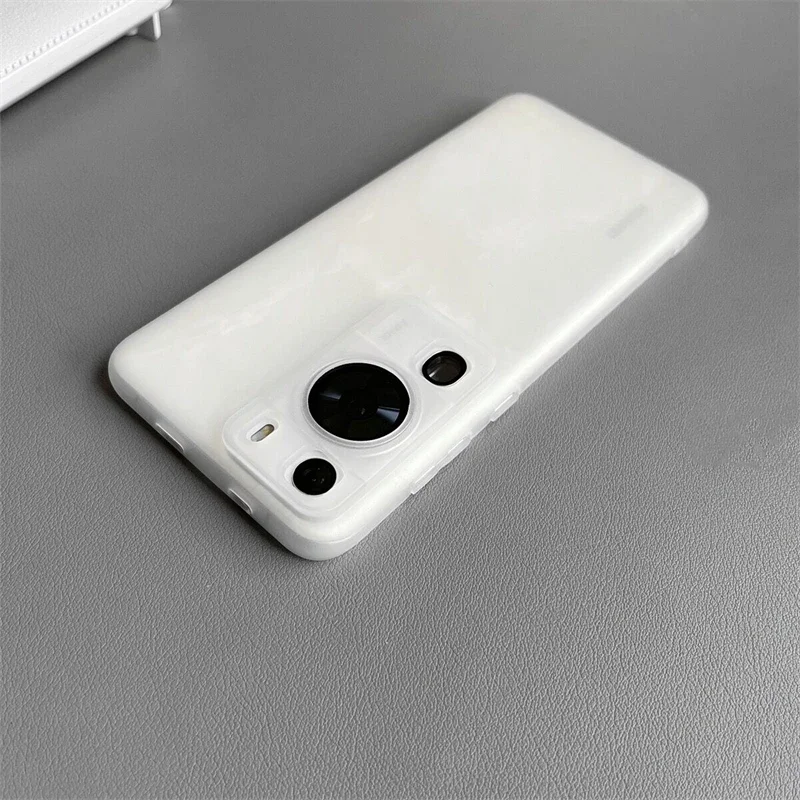 Matte Clear Case For Huawei P60 Pro Case TPU Soft Silicone Phone Cover For Huawei P60 Art 60Pro Slim Thin Simple Stylish Bumper