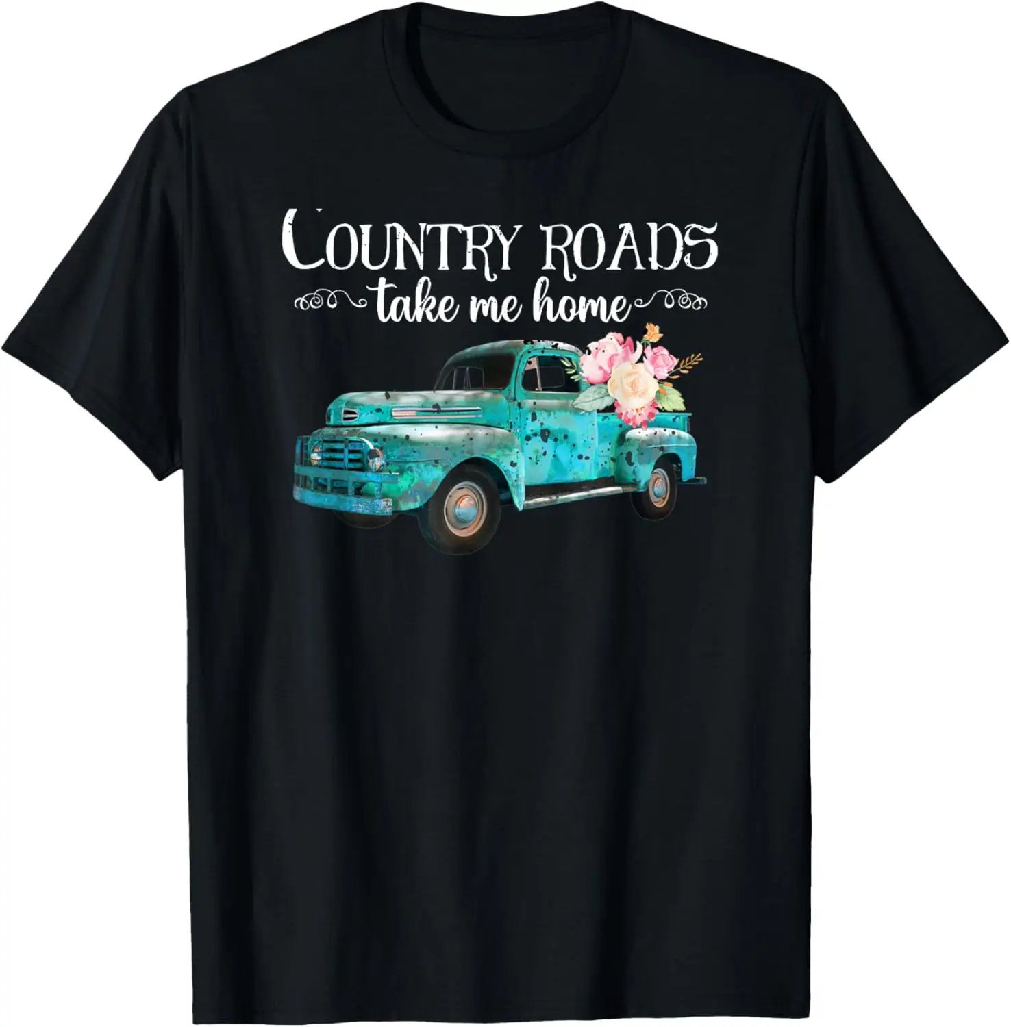 Country Roads Take Me Home Vintage T-Shirt