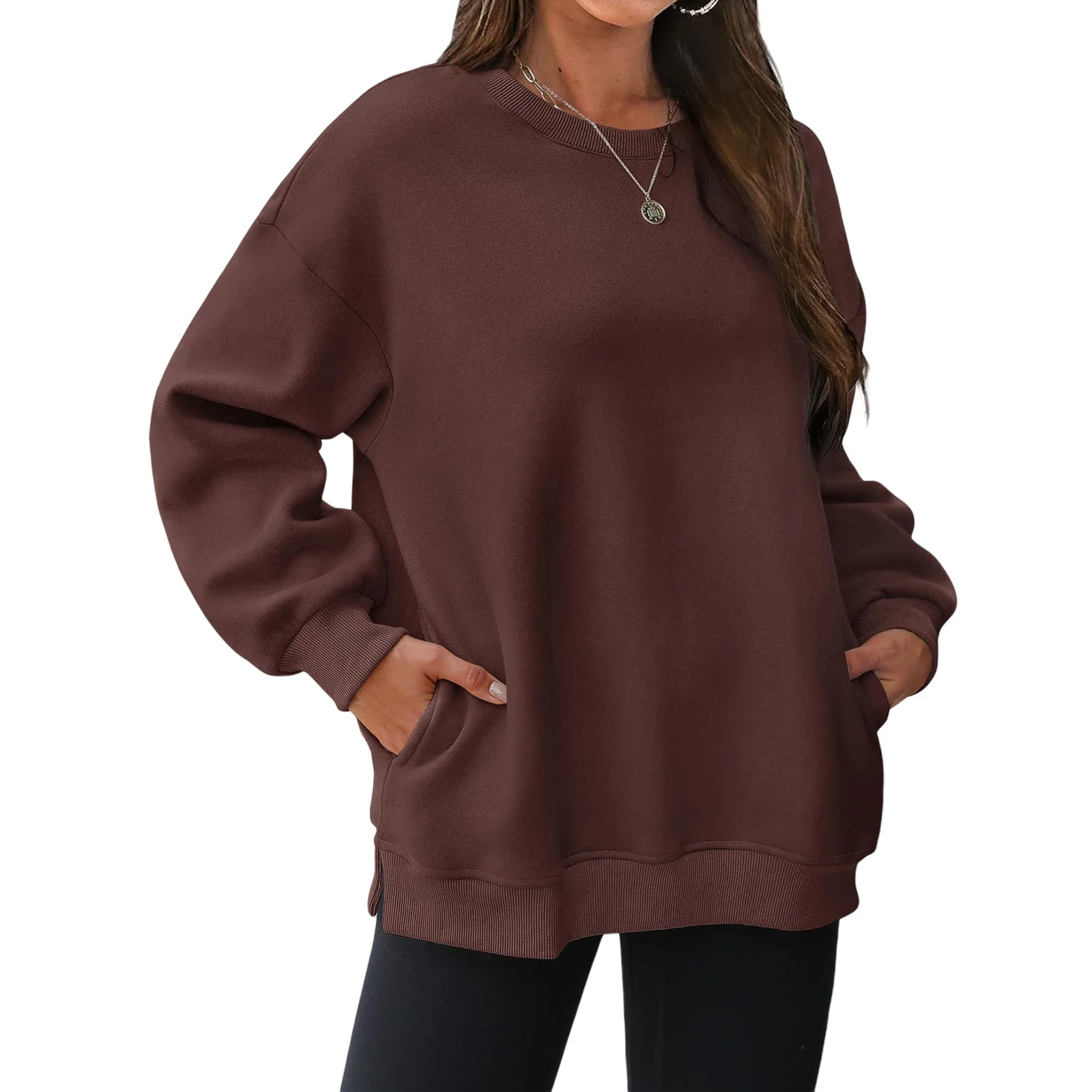 Autumn And Winter Women's Clothing Fashionable, Comfortable, Loose And Casual Temperament Commuting Versatile And Simple Top