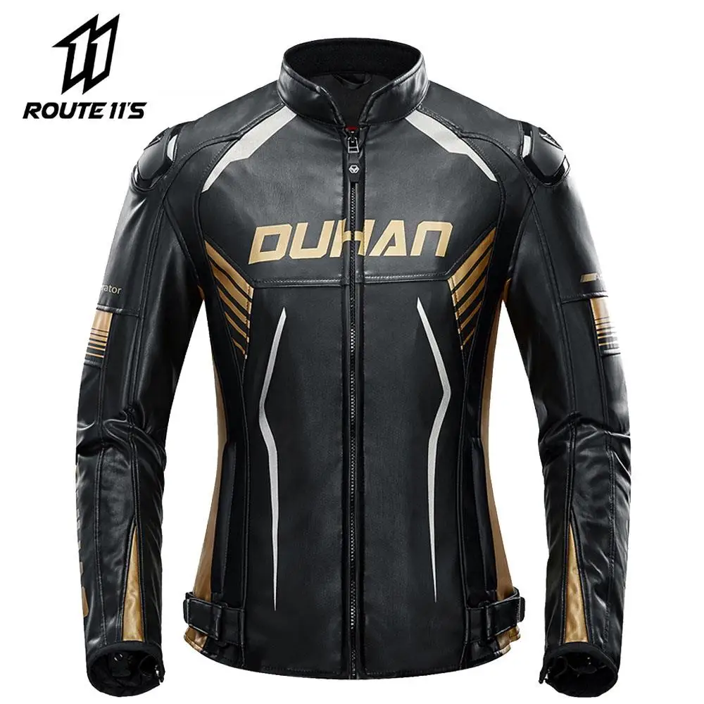 

Motorcycle Jacket Men Women Four Seasons Motocross Jacket Moto Protector Riding Jacket Waterproof Windproof Moto Chaqueta