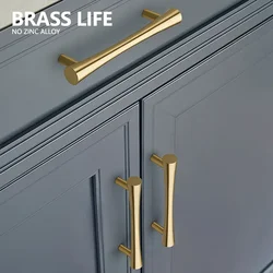 BRASS LIFE Knurling Furniture Handles Long Round Modern Pulls Cupboard Wardrobe Dresser Shoe Box Drawer Cabinet Wine Bar Knob