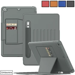 Etui na tablety do ipada 7th 8th 9th Gen 10.2 Air 4 5 10.9 Pro 11 2021 Mini 6 9.7 2018 Heavy Duty Smart Shockproof Case Stand Cover