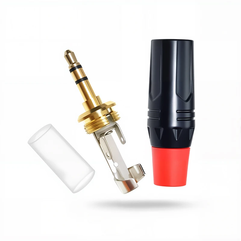 3.5mm Male 3 Poles Headphone Connector Audio Adapter Notebook Mobile Phone Stereo Plug