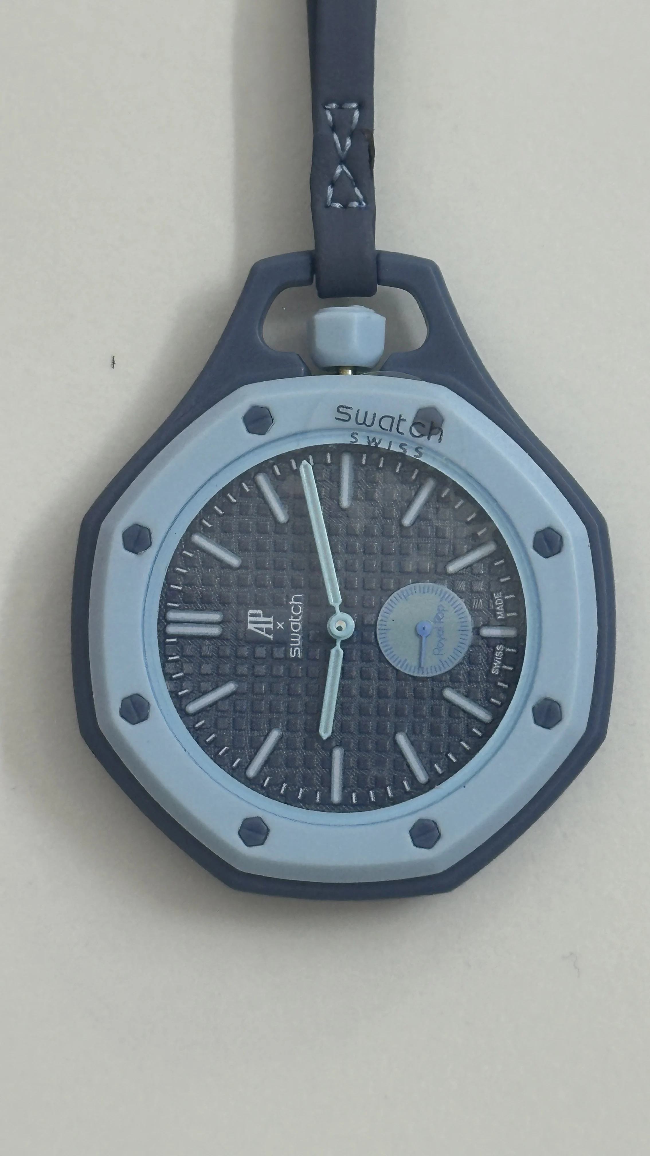 No Box Quartz PockeWatch AP Swatch Royal Oak Pocket Watch Men Women Couple Watch