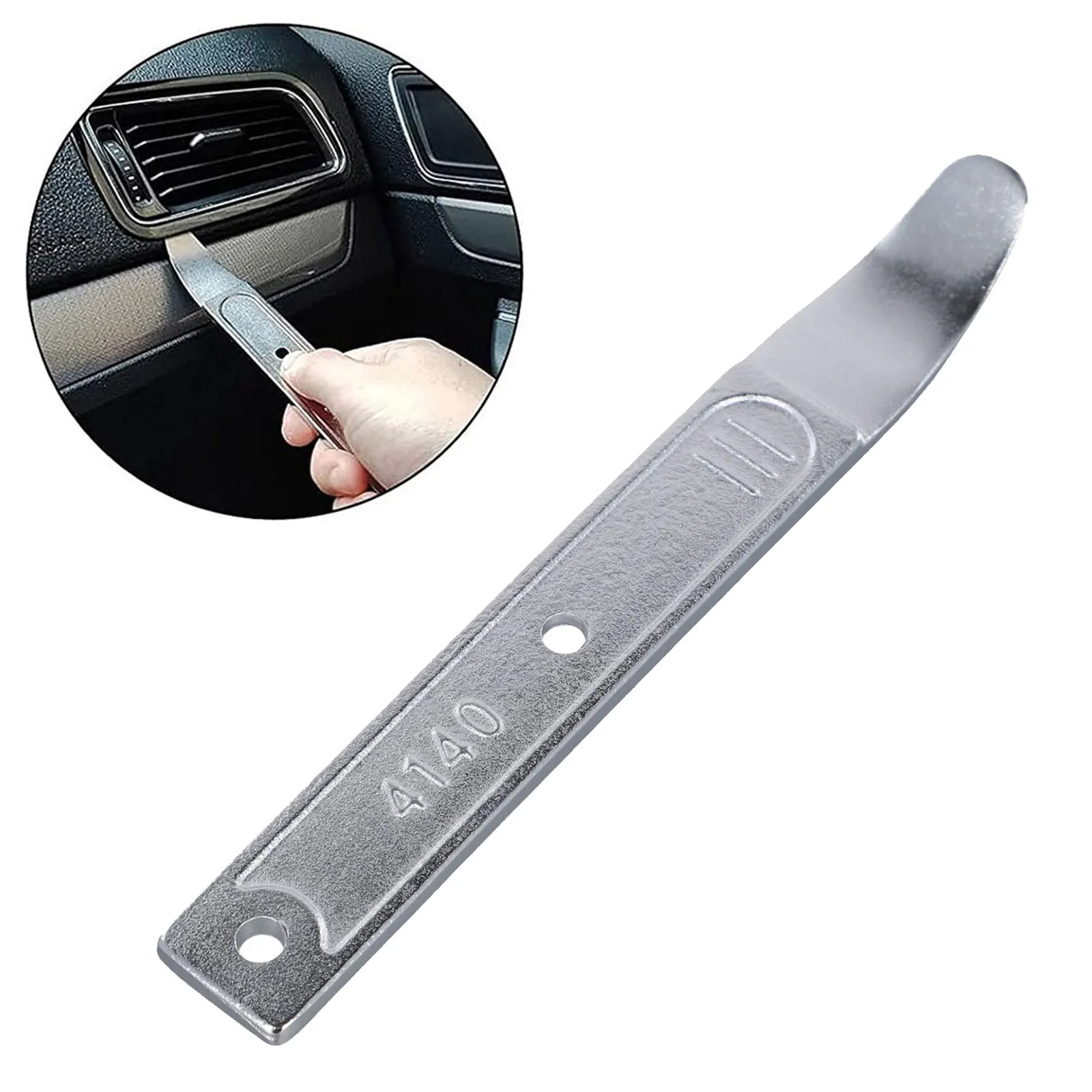 Pry Tool Car Trim Panel Removal Tool Prybar Tool Auto Interior Trim Panel Popper For Automotive Trim/panel/stereo/radio Removal