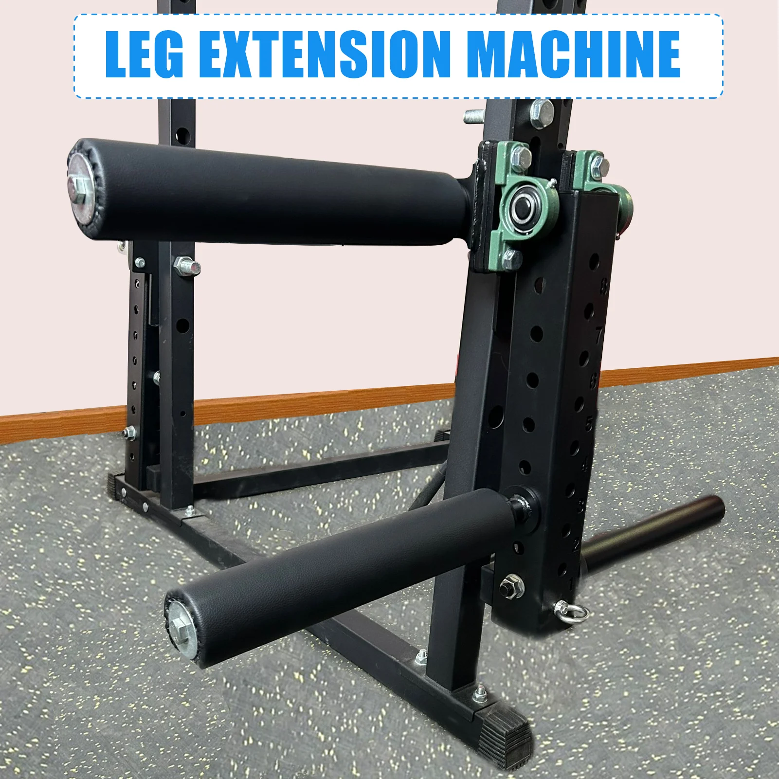 Machine d'extension et de boucles de jambe montée Power T1, équipement de gymnastique à domicile, presse à jambes, accessoire de rêves pour l'entraînement musculaire du bas du corps