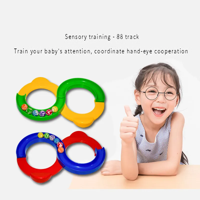 Juguete de entrenamiento sensorial para niños, juguete educativo de integración sensorial, ejercicio de coordinación mano-ojo