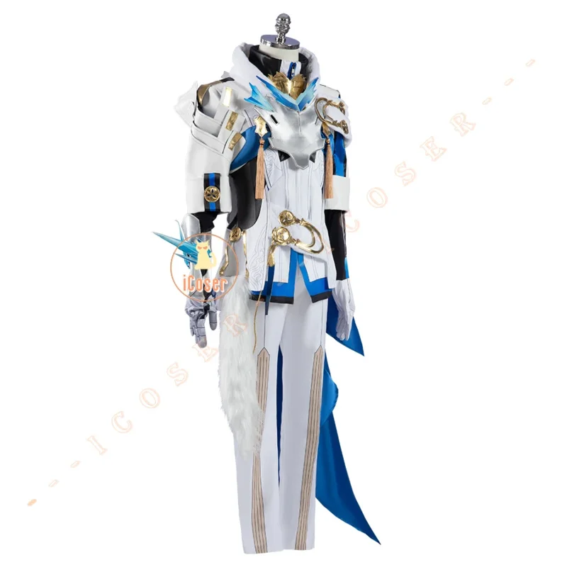 Gepard Costume Cosplay Honkai Star Rail parrucca gioco uniforme Jarilo-VI Silvermane Guards Belobog Halloween Party Costume donna uomo