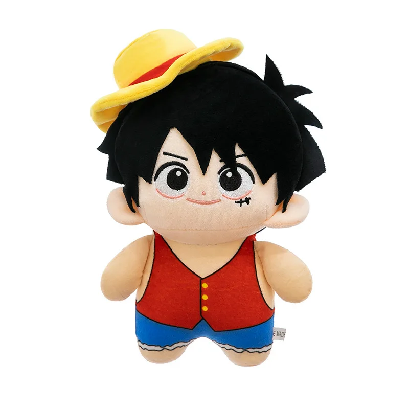 

Q Version Anime One Piece Doll Luffy Sanji Zoro Plush Toy Doll Ornaments Two-dimensional Doll Gift for Friends