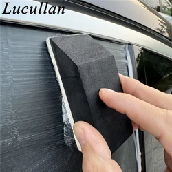 Lucullan T Shape Car Windshield Oil Film Removal Cleaning Brush Wool Glass Polishing Sponge