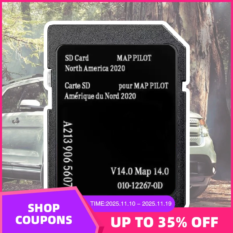 

A2139065607 V14 Full Version 2020 North America Maps for Mercedes AMG C-Class CLA Car GPS Garmin Navigation SD Memory Card