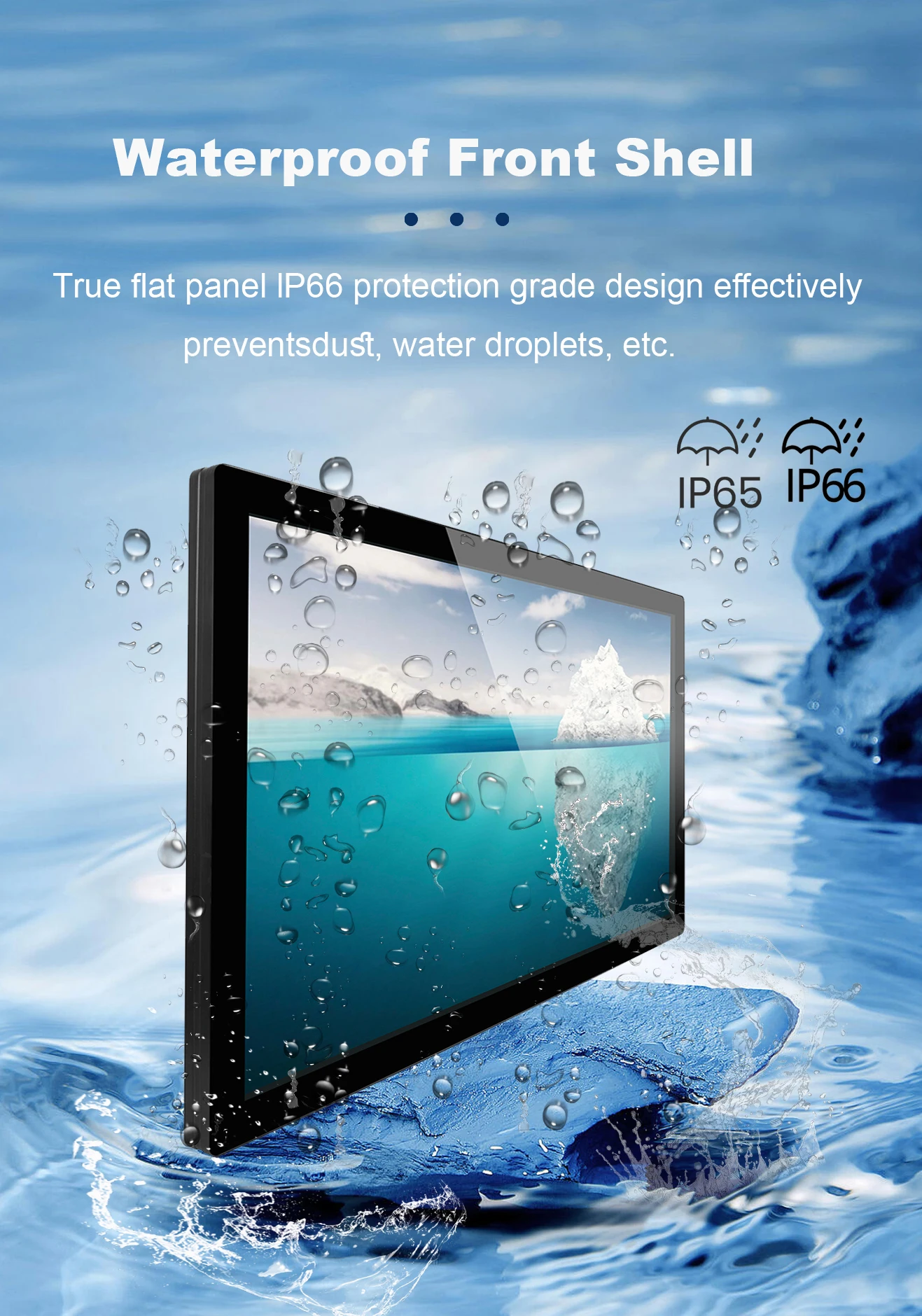 LOGO personalizzato da 13,3 pollici Android 11/13 Sistema Desktop PC Touch Screen IPS Display tutto in un computer