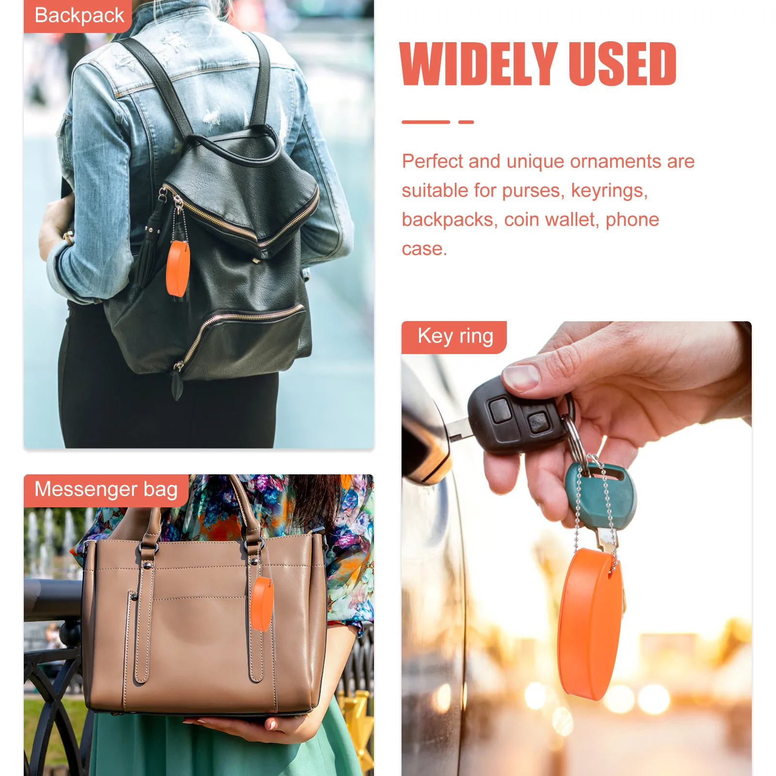 

5pcs Floating Eva Durable Oval Bright Color Key Float For Water Sports Fishing Boating Swimming Surfing Buoy Keychain Water