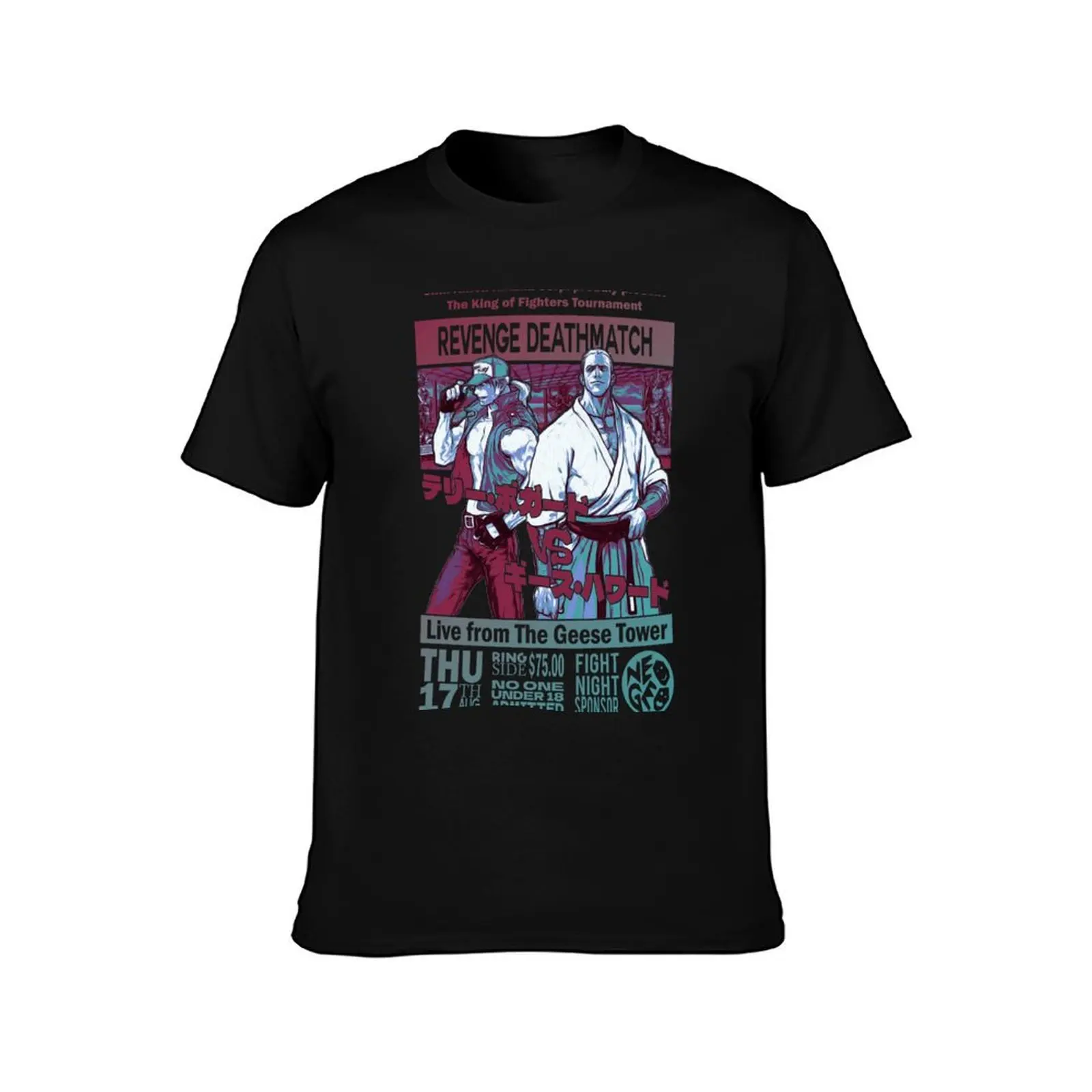Garou Densetsu Option B T-Shirt Summer Festival T-Shirt