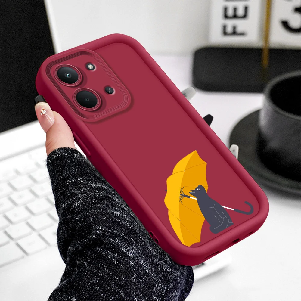 Umbrella Cat Phone Case For Huawei Honor 600 400 300 Pro Lite Smart X9C X8D X8B X7B X6C X6B Magic 8 7 6 5 4 Staircase Cover view 4