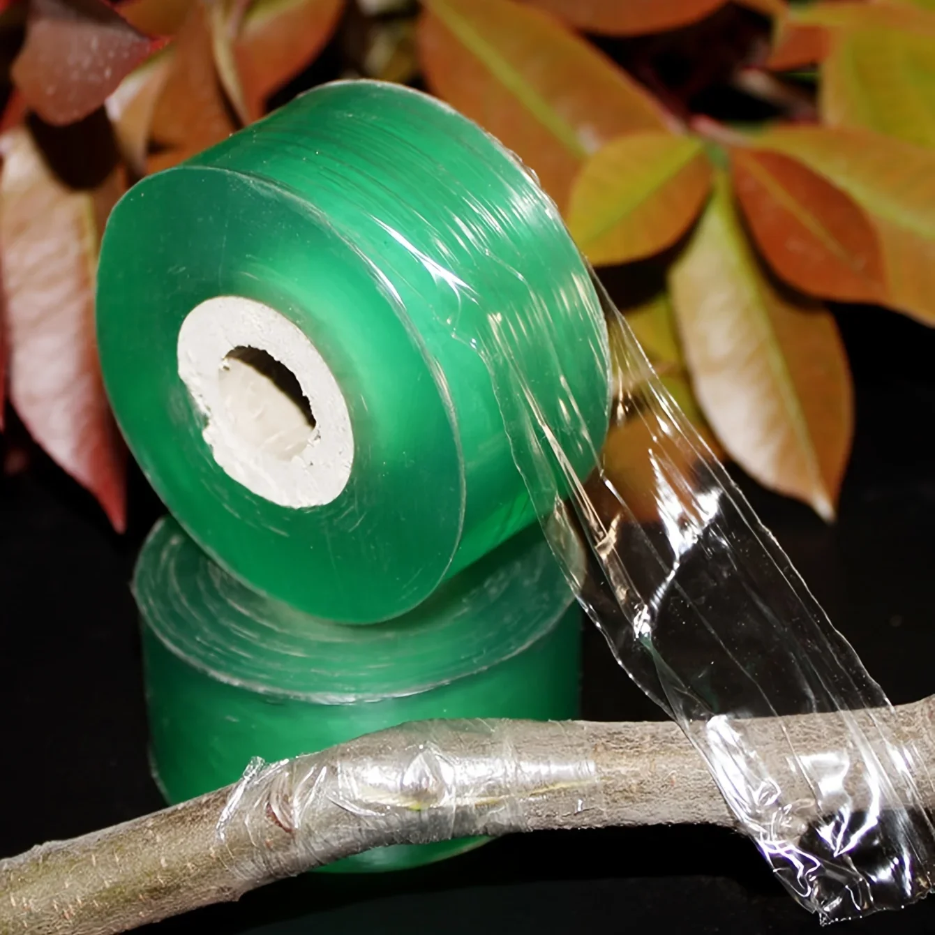 1/2 قطعة-شريط تطعيم من البولي ايثيلين ذاتي اللصق، ملحقات تطعيم شجرة الحديقة القابلة للتمدد، شتلات شتلات الطماطم الكرمة #5