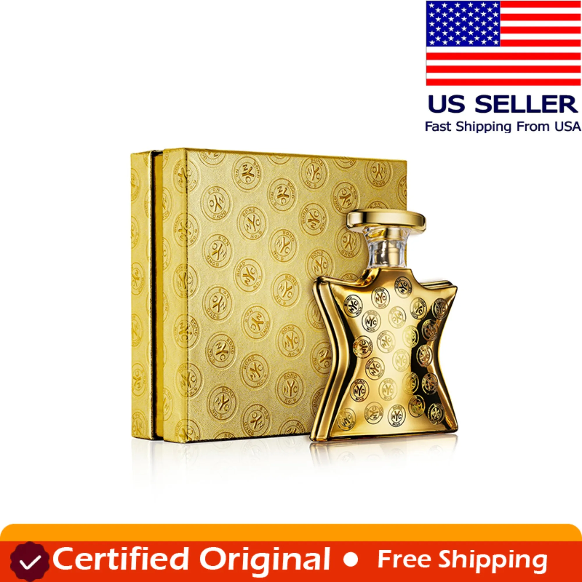 Bond No. 9 New York Signature Perfume Unisex Eau De Parfum Cologne Arabian Women 100ML Long Lasting Birthday Gift Portable