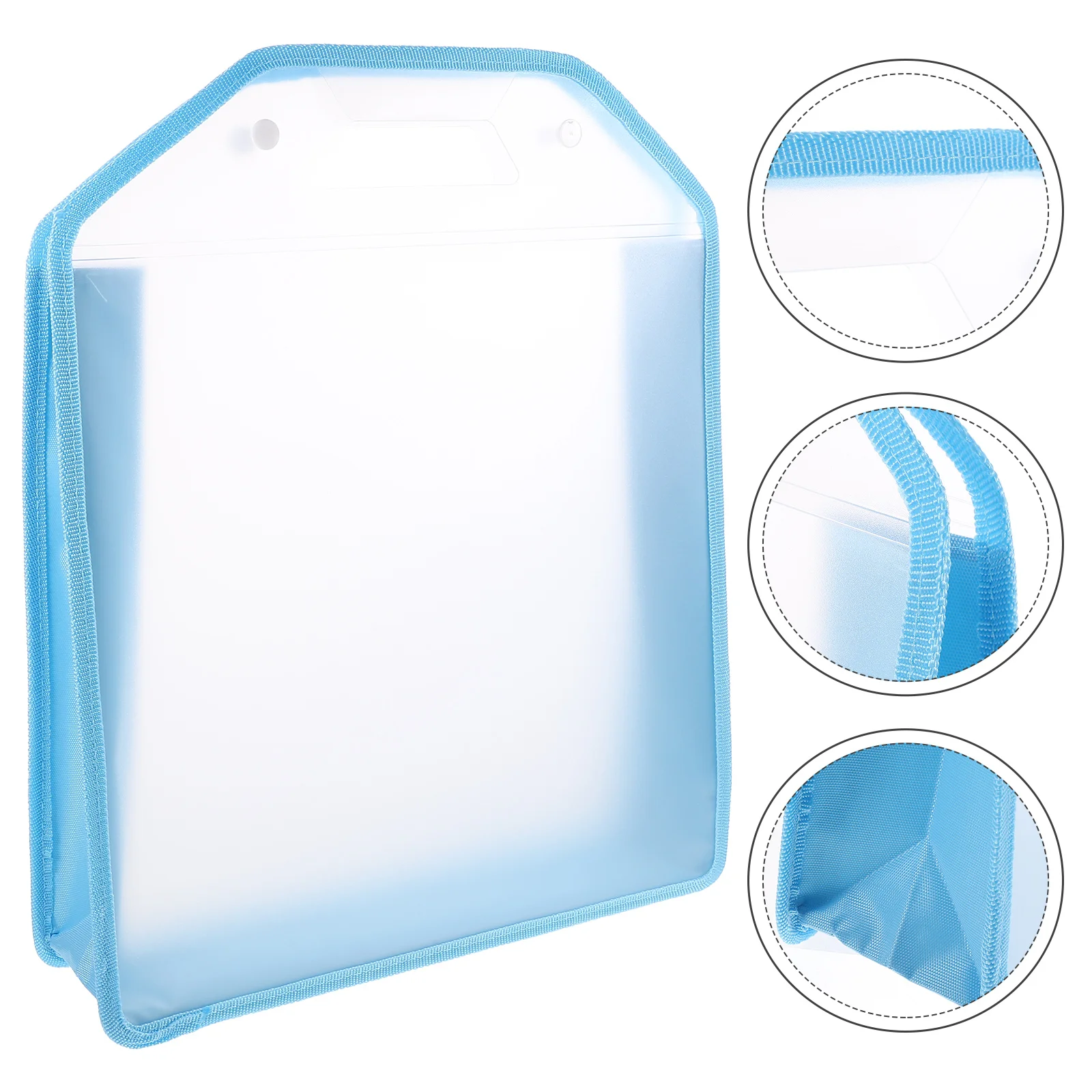 

Oxford Cloth File Folder Portable Document Storage Bag For Receipts Business Cards Vouchers Coupons Tickets Wear-Resistant Pp
