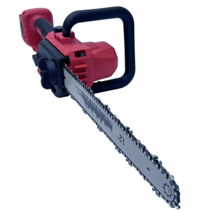 Fit Milwaukee Brushless Chainsaw 12 Inch with Auto Oiler Cordless Electric Saw for Tree Cutting & Logging Wood Cutting