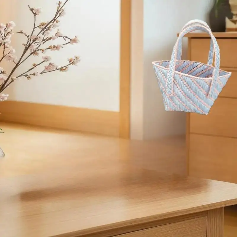 

Набор сумок для вязания крючком «сделай сам», сетчатые пластиковые холщовые листы, набор лент для рукоделия, сумки на плечо, аксессуары, инструмент с вязанием