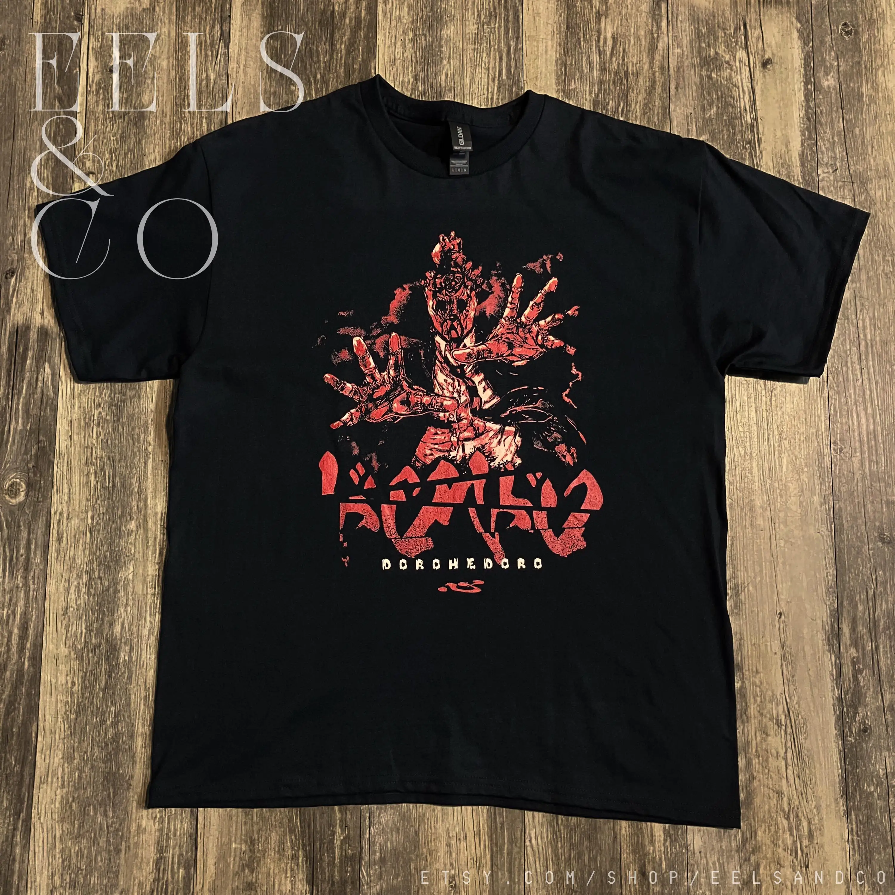Camiseta Shin Dorohedoro, camiseta gráfica de algodón unisex, novedad de verano 2026, camiseta informal de algodón de gran tamaño para hombre y mujer, Y2K