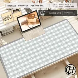 Checker pattern Simplicity Mousepad 90x40cm Big Keyboard Mat Table Mat Students Gamer Desktop Mousepad Gaming Mouse Pad Carpet