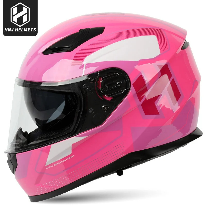 2022 New HNJ Full Face Motorcycle Helmet Motocross Scooter Casque Hors Route Moto Casco Integral Motorsiklet Kask For Man