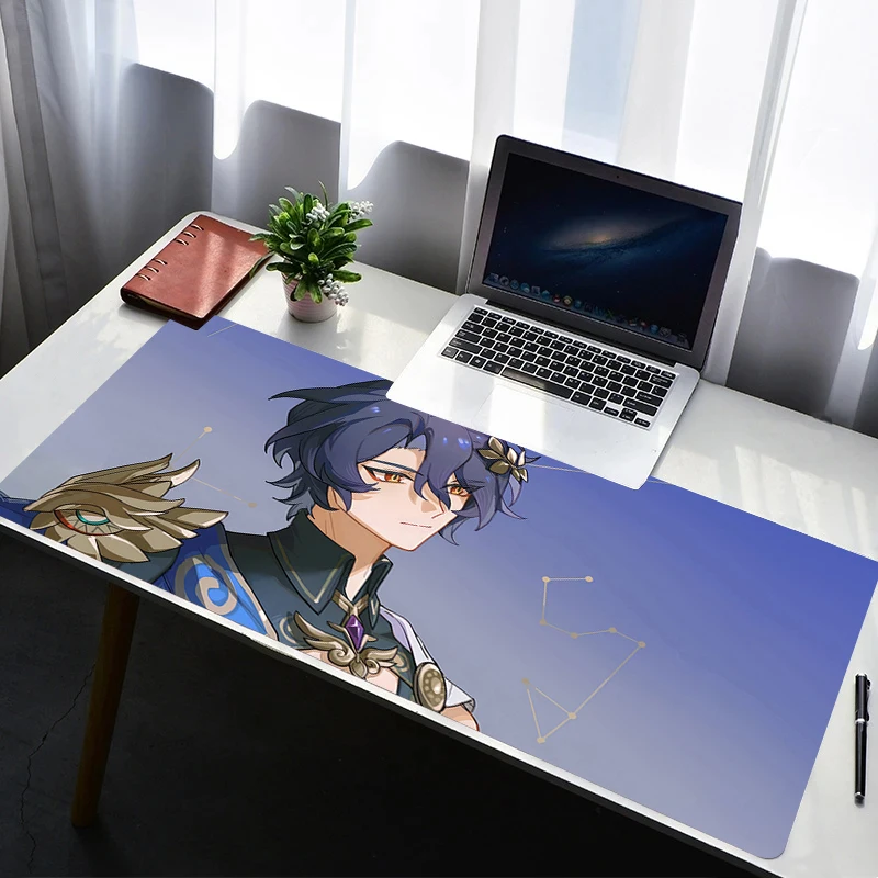 

Mouse Pad Computer Gaming Accessories Mousepad Rubber Extended Desk Mat H-honkai Star Rail Dr. Ratio Laptop Gamer Keyboard Pad