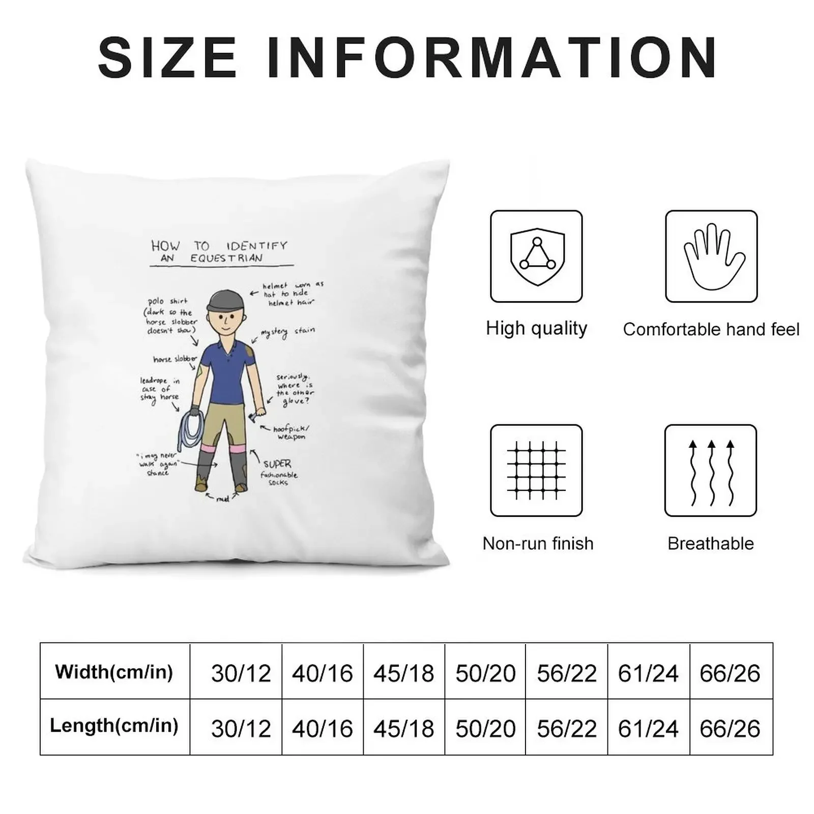 How To Identify an Equestrian Throw Pillow Pillowcases Cushion Covers Sofa Custom Cushion Sofa Cushions Cover pillow