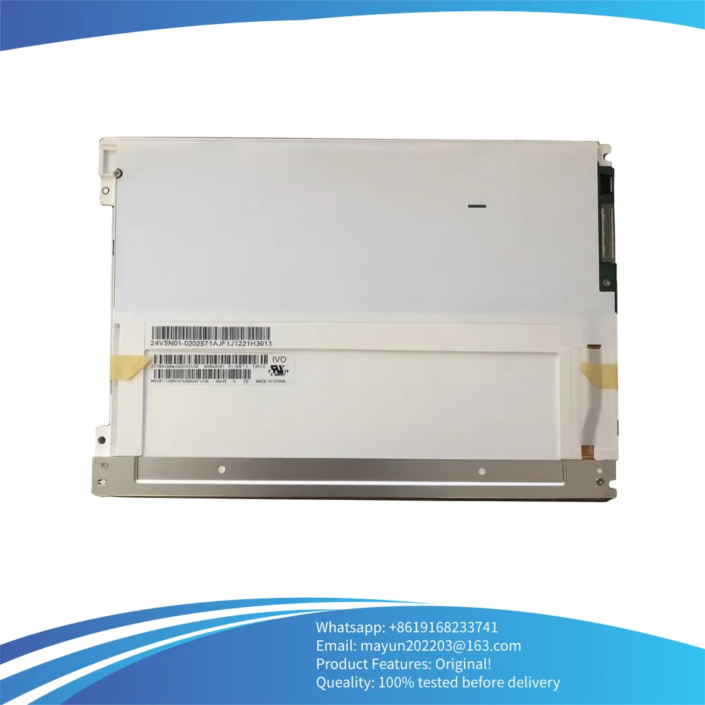 Schermo LCD Originale IVO 8.4\" M084GNS1 R1 G084SN03 V.3 M104GNX1 R1 M121GNX2 R1 M121GNS3 R0 M121MNS1 R1 800*600