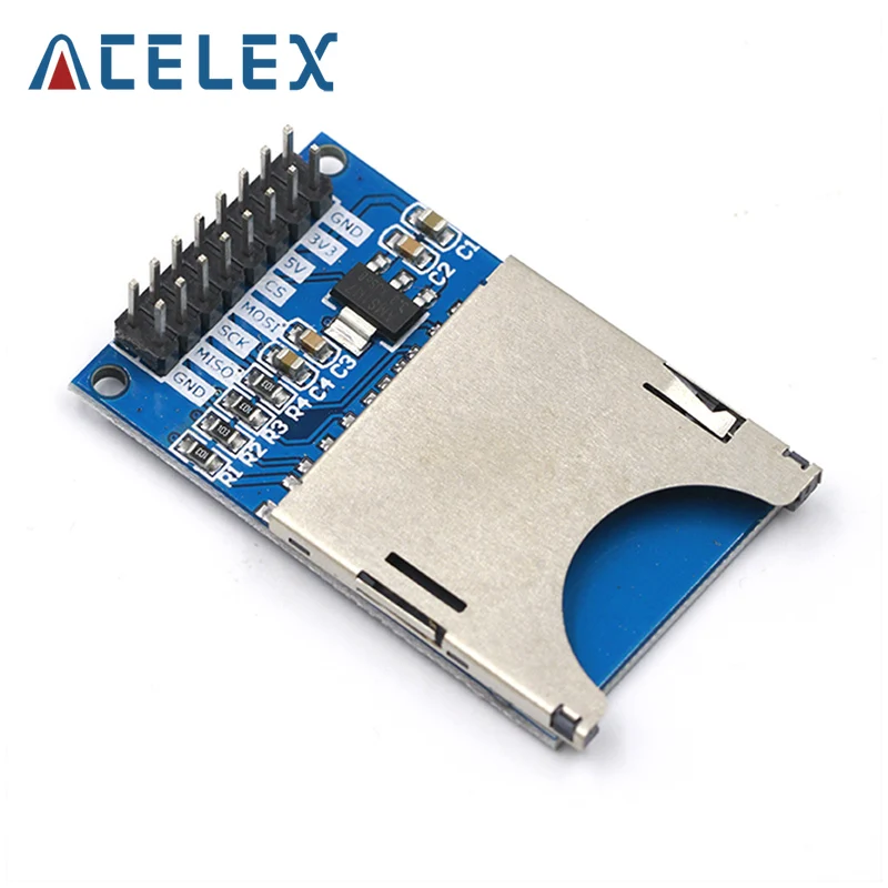 Smart Electronics Reading and Writing Module SD Card Module Slot Socket Reader ARM MCU for arduino DIY Starter Kit