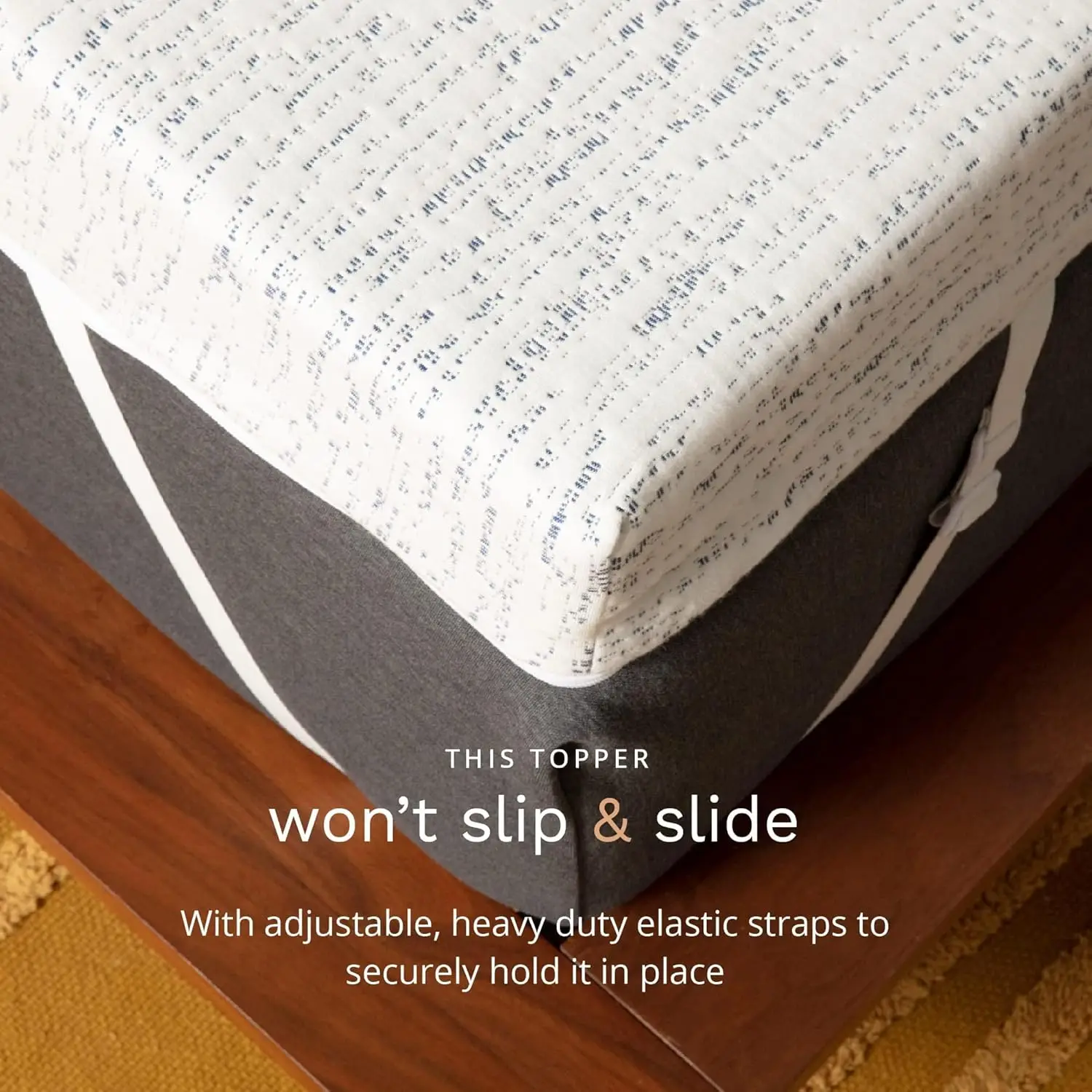 3 Inch Memory Foam Mattress Topper King - Select High Density - (Gel-Infused and Ventilated)