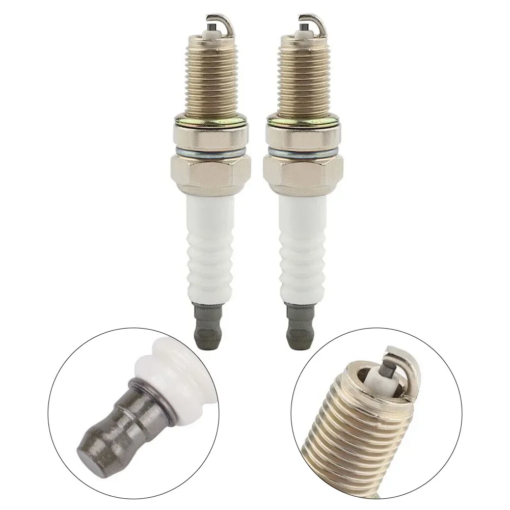 Sparking Plug pemakaian lama praktis 2 buah Plug halus mudah untuk dilepas indah untuk DCPR6E 3481