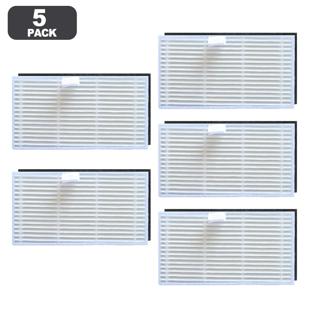 5pcs Vacuum Cleaner Filters  Washable Replaceable Filter Kit For Uninell UR3 Robotic Vacuum Cleaner