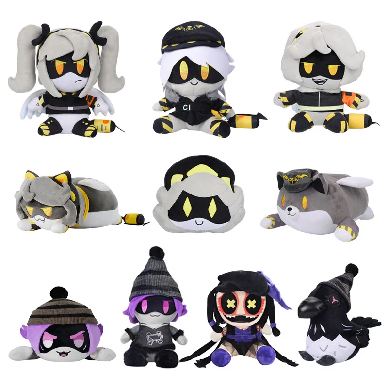 Murder Drones Plush Toys Cute Cartoon Anime N Dog UZI Plushie Doll Soft Killers Little Robot Toys For Kids Christmas Gift