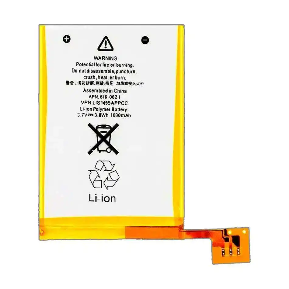 

For Apple Ipod Touch 5Th 5 5G 616-0621 LIS1495APPCC Player Battery High Performance 1030Mah