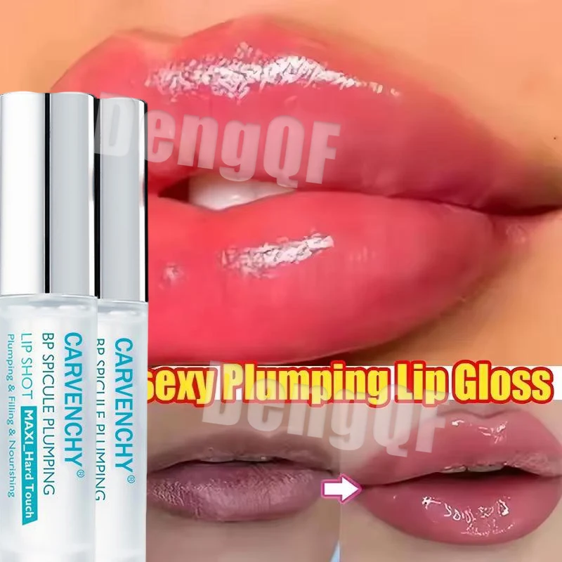 إثراء الشفاه زيت طبيعي طويل الأمد ترطيب طبطب طبطب حقن الشفاه يزيد ولامع الشفاه مثير ماكياج الجمال